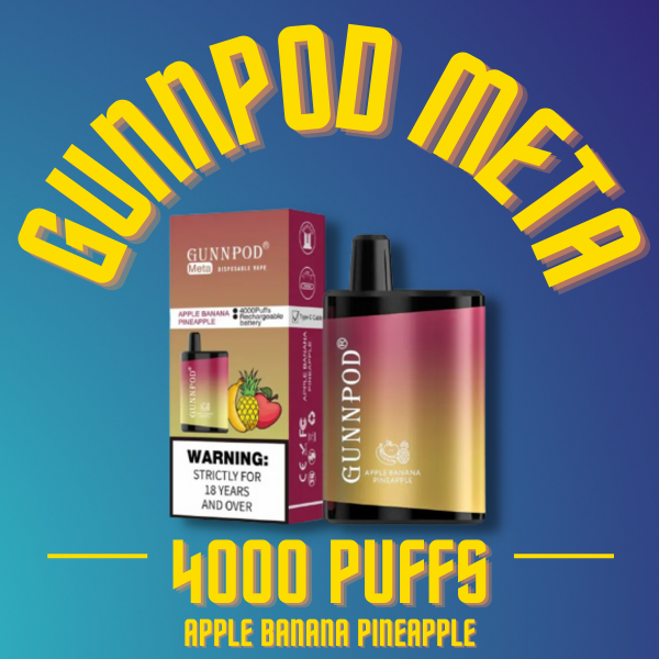 Gunnpod Meta 4000 Puffs