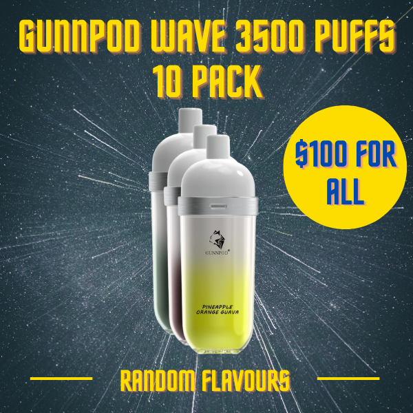 Gunnpod Wave 3500 Puffs