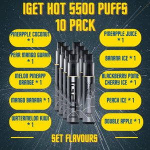 IGET Hot 5500 Puffs